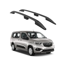 Opel Combo E 2019-2023 Kısa Şasi Turtle Crown Tavan Çıtası Siyah