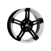 Dsw 17 İnç 5x114,3 Et35 Siyah-beyaz Jant Takımı J-6342