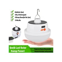 Klaus Güneş Panelli Kamp Lambası 5w 280lumen 2400mah
