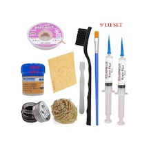 Mechanic Krem Lehim 183 C 42gr Havya Uc Temizleyici Flux Lehim Toplama Cp-2015 Lehim Emme Teli Spatula Seti04