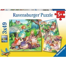 Ravensburger 3X49 Parça Puzzle Küçük Prensesler 055647