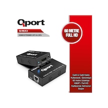 Qport Q-hex3 Hdmı-cat6 60metre Hdmı Extender