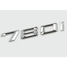 Bmw 760i Krom Bagaj Yazısı İthal Ürün A++ Kalite Bmw 760i Krom Bagaj Yazısı İthal Ürün A++ Kalite