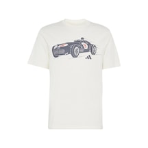 Adidas Erkek T-shirt "mercedes - Amg Petronas Formula 1 Team Sılver Arrows 1955 Graphıc Tee" Ks2256 Beyaz