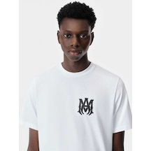 Ma Core Logo Loose Fit T-shirt Beyaz