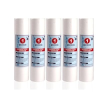 Su Arıtma Cihazı 1 Mikron Sediment Spun Filtre (5 Adet) 541739269