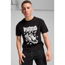 Puma Graphıcs Sneaker Tee 683209 01 Erkek Tişört Siyah S-xxl 001
