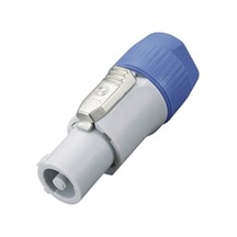 Estello Ed-1001 Mavi 3 Pin Erkek Powercon Jak