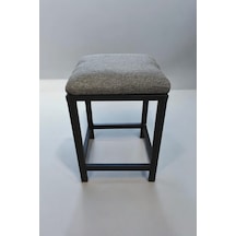 Pimango Tekli Puf Gri 35x35 Cm