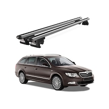 Venüs Skoda Superb Wagon 2015 Ve Sonrası Uyumlu Gri Ara Atkı Port Bagaj Tavan Barı