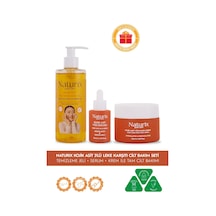 Naturix Kojik Asitli 3'lü Leke Karşıtı Bakım Seti Yüz Temizleme Jeli 250 Ml + Serum 30 Ml + Krem 50 Ml