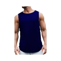 Bluu Bs Tank Top Kolsuz Sporcu Tshirt