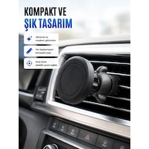 Zenvia Mıknatıslı Araç İçi Telefon Tutucu Havalandırma Izgarası Telefon Standı Znv2026 Çok Renkli