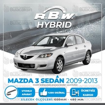 RBW Hybrid Mazda 3 Sedan 2009 - 2013 Ön Silecek Takımı