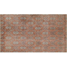 Klasik Modern Vintage Eskitme El Dokuma Halı 114 X 200 Cm 9189