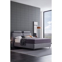 Yataş Barte Prestige Prime Baza, Başlık 2'li Set - Gri - 140x190 Cm