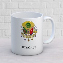 Kişiye Özel Osmanlı Arması Kupa Bardak Çok Renkli