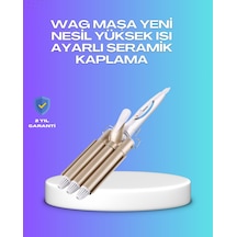 Hızlı Isınan Şarjlı Saç Kıvırıcı Maşa Ayarlanabilir Sıcaklık Kompakt Plastik Metal Gövde Mh-hs2244-8962