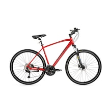 Bisan Trx 8500 Trekking Bisikleti 50cm Hd 28" 27vites Mat Kırmızı Kırmızı - Siyah