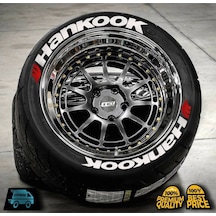 Hankook Lastik Yazısı Beyaz 2.5 Cm Motor&araçlar Için 4 Adet Yapıştırıcısız