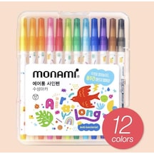 Monami Airlong Kurumayan Keçeli Kalem 12'li Paket