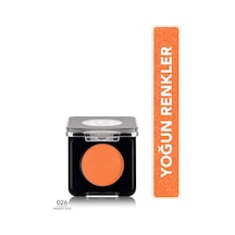 Flormar Mono Yüksek Pigmentli & Mat Bitişli Kompakt Göz Farı 026 Orange Juice