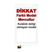 Alcatel Uyumlu OneTouch Pixi 4 8063 Dokunmatik Beyaz - Versiyon 2