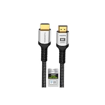 Yumıkra Hdmı 2.1 Kablo, 8k 60hz, 4k 240hz, 48 Gbit/s, Hdmı Sertifikalı, Alüminyum Gövde - 1.5 Metre
