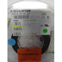 3413.0114.22 32v 1206 Smd Schurter Sigorta 6 Adet