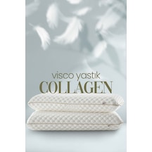 Beauty Visko Yastık Ortopedik - Visco Güzellik Yastığı - Yaşlanma Karşıtı Visco Yastık Beyaz