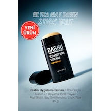 Pratik, Ultra Güçlü Kalıntı Bırakmayan Mat Stick Wax Dashu For Men Premium Ultra Mat Down Stick Wax
