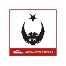 Ay Yıldız Kartal Türk Sticker Ay Yıldız Oto Sticker Araba Sticker