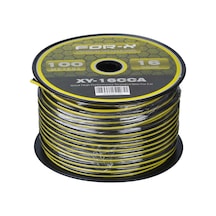 For-x 16 Ga 2x1,5 Hoparlör Kablosu 100-mt Lik Top Xy-16 Cca