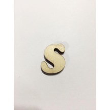2.5 Cm Ahşap Harf ve Rakamlar - S