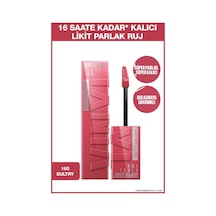 Maybelline New York Super Stay Vinyl Ink Uzun Süre Kalıcı Likit Parlak Ruj 160 Sultry