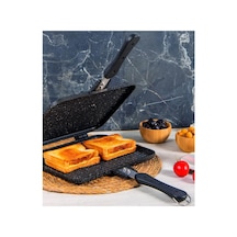Usta Tostçu Granit Döküm Ocak Üstü El Tost Makinesi St-101