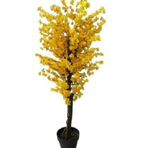 Yapay Sarı Bahardalı Ağacı 1.70 Mt Boy Sarı Bahar Dalı
