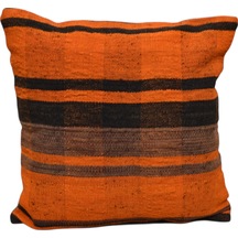 Zehra Abla Halı Yeni El Dokuma Dekoratif Kilim Kırlent Yastık Kılıfı 6026
