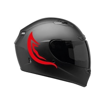 Tek Renk Kırmızı Kamuflaj Kamuflage Helmet Stickers Kask Stic