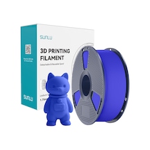 Sunlu Mavi Pla Mat Filament - 1.75mm - 1 Kg