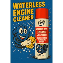 Ds Susuz Motor Temizleme Spreyi / Motor Parlatıcı 500 Ml