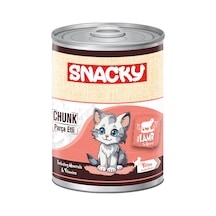 Snacky Kuzu Etli Yavru Kedi Konserve 400 Gr