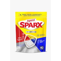 4 Adet Asperox Sparx Bulaşık Makinesi Tableti Hepsi Bir Arada 40 Lı
