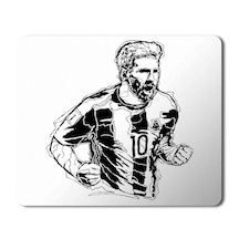 Lionel Messi Siyah Beyaz Mouse Pad Mousepad