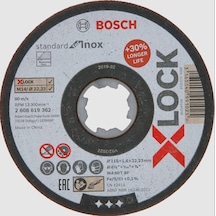 Bosch Xlock İnox Kesici 115x1x22,23 Mm