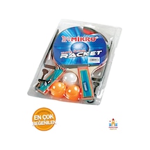 Üçlü Raket Seti Hem Top Hem Fileli Tenis Keyfi