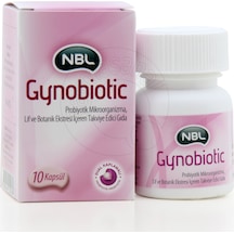 Nbl Gynobiotic Takviye Edici Gıda 10 Kapsül