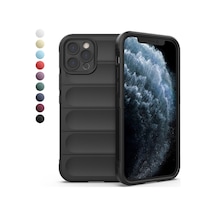 Apple Uyumlu iPhone 11 Pro Kılıf Optimum Lens Çerçeveli Silikon Kapak