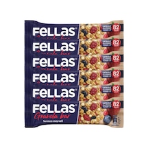 Fellas Kırmızı Meyveli Granola Bar 23gr X6
