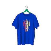 Bluu Ngup-X Sporcu T-Shirt Bisiklet Yaka (532939543)